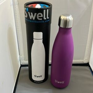 Purple Swell Insulated Stainless Steel Bottle Cold 24 hrs/Hot 12 hrs Amethyst